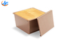 RK 베이커웨어 중국 식품 서비스 NSF 대용량 베이킹 풀맨 팬 덮개와 함께 풀맨 빵 팬 상자
