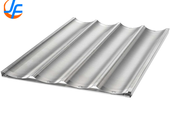 RK 베이커웨어 중국 6 플루트 알루미늄 바게트 판 18 &quot;x 26&quot; 가시화