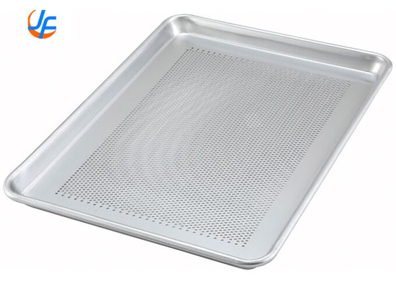 RK Bakeware 중국 식품 서비스 알루미늄 구멍으로 만든 베이킹 트레이, 600 X 400mm 알루미늄 엽 패널