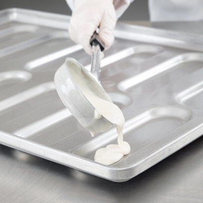 Rk Bakeware China-41055 가루화 알루미니즘 스틸 둥근 끝 Hoagie Bun 판 트레이
