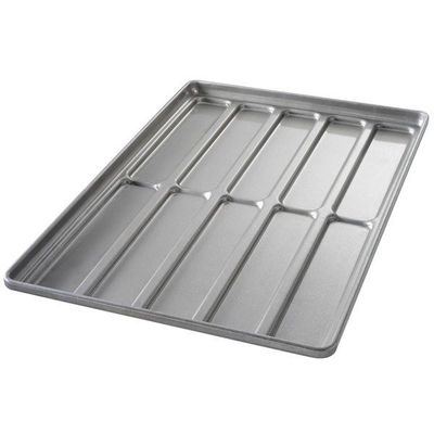 Rk Bakeware China-41055 가루화 알루미니즘 스틸 둥근 끝 Hoagie Bun 판 트레이