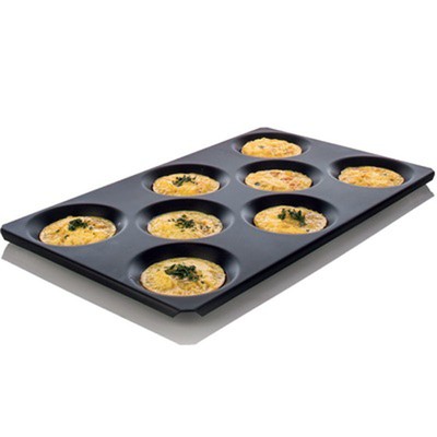 Rk 베이킹웨어 중국-가스트로노름 Gn 1/1 알루미늄 비스틱 베이킹 트레이 530X325mm 8 알을 위한 폼