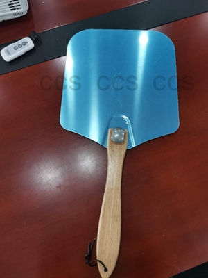 12&quot;X14&quot;X25' 피자 도구 회전 피자 껍질 알루미늄 피자 껍질 접이 가능한 오크 손잡이