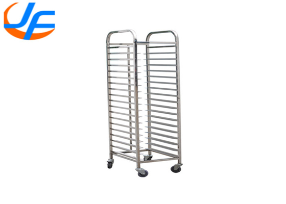 RK 베이커웨어 중국 푸드서비스 NSF 470*620 REVENT 더블 오븐 베이킹 트레이 랙 트롤레 스테인리스 스틸 GN1/1 판 트롤레