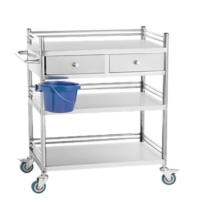 RK Bakeware 중국 의료 병원 의복 스테인리스 스틸 트롤리 드로저와 수술 트롤리